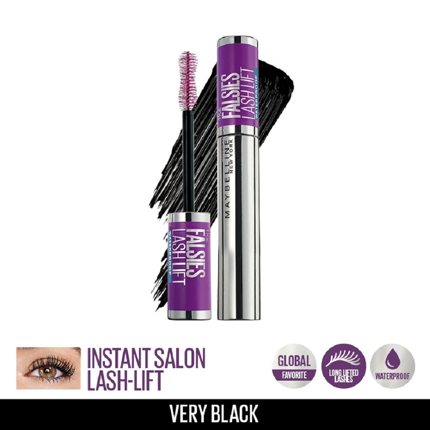 MAYBELLINE MNY BOM FALSIES LASH LIFT MASCARA WTP