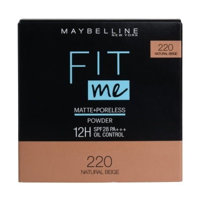 MAYBELLINE Fit Me Matte + Poreless Compact Powder 220 Natural Beige 6g