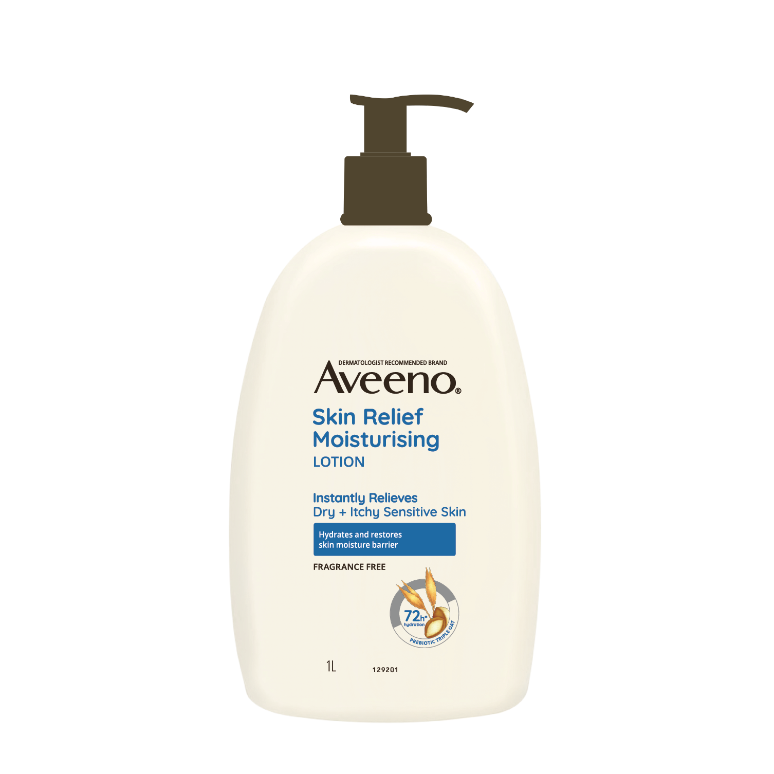 Aveeno Skin Relief Body Lotion 1L - Lotion for Sensitive/Dry/Itchy Skin, Eczema, Atopic Dermatitis