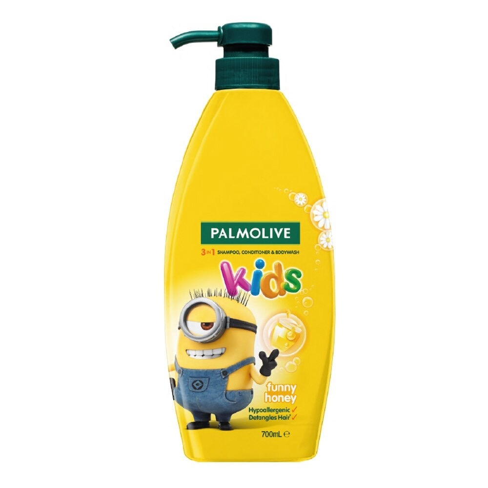 Kids 3-in-1 Shampoo, Body Wash and Conditioner Funny Honey 700ml