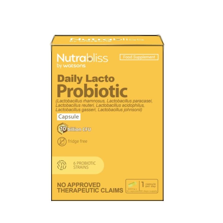 NUTRABLISS Daily Defense Probiotic Capsule Sold Per Piece