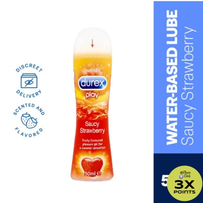DUREX Play Saucy Strawberry 50ml