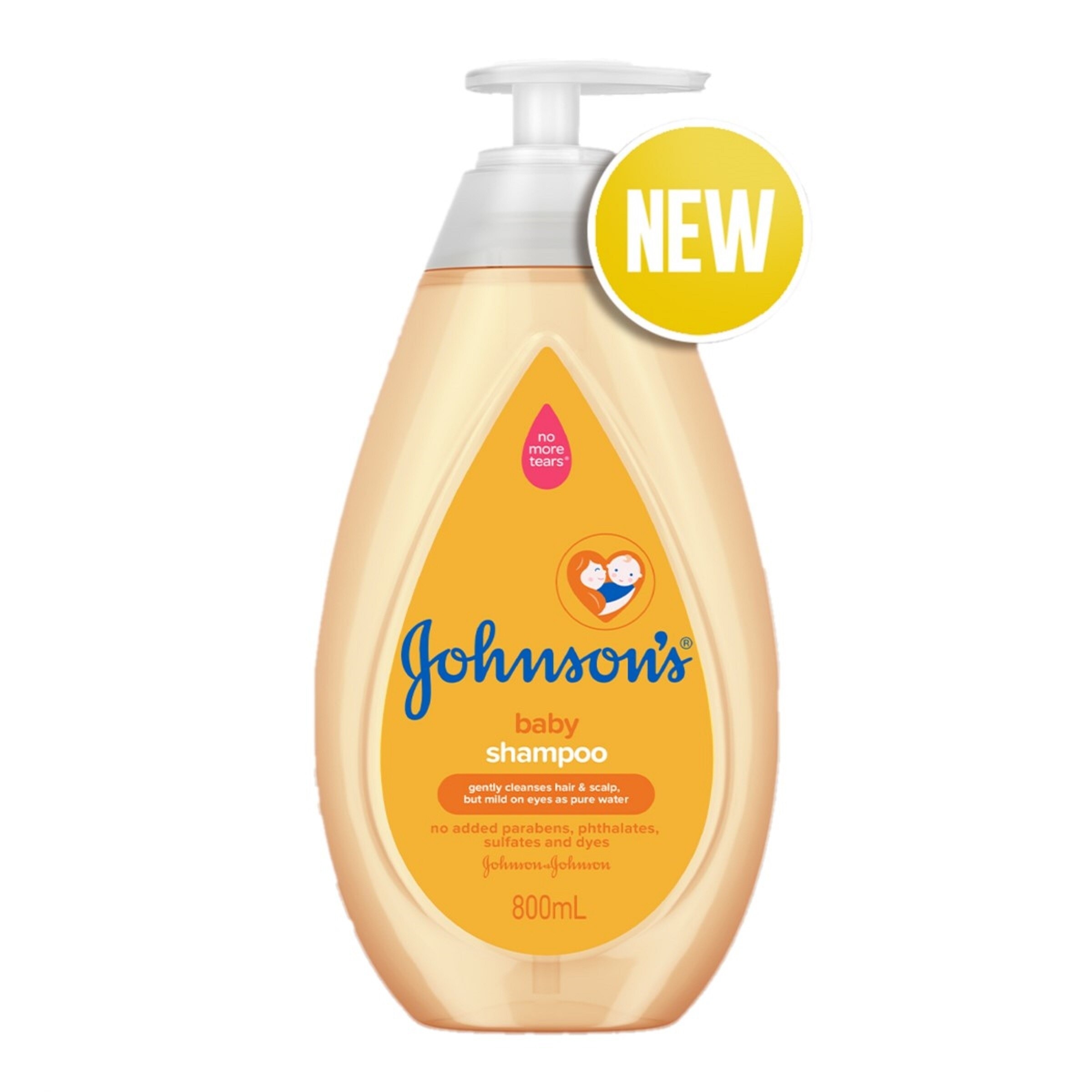 Johnson's Baby Shampoo 800ml - Baby Essentials, Baby Care, Shampoo for Kids