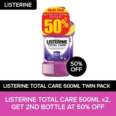 LISTERINE Total Care 500ml x 2