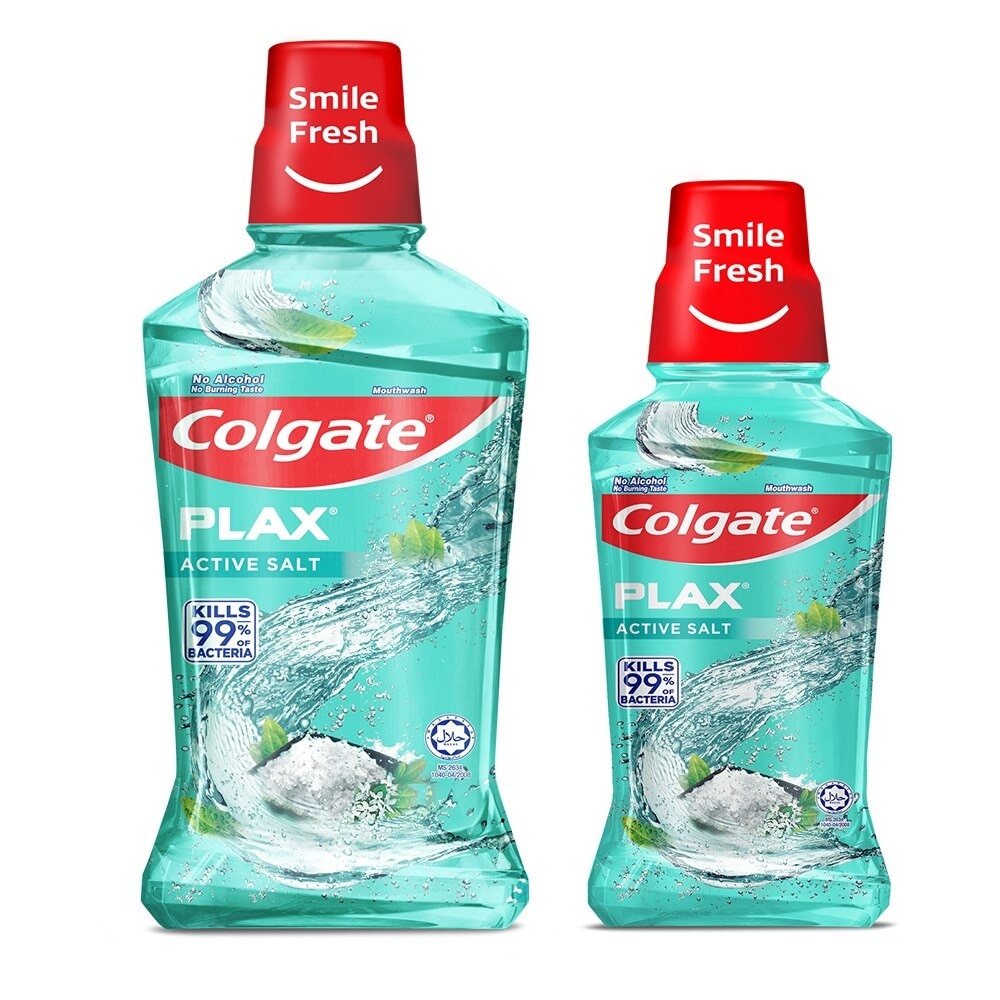 Colgate Plax Active Salt 500+250 Value Pack