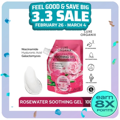 LUXE ORGANIX Luxe Organix Rosewater Soothing Gel 100ml