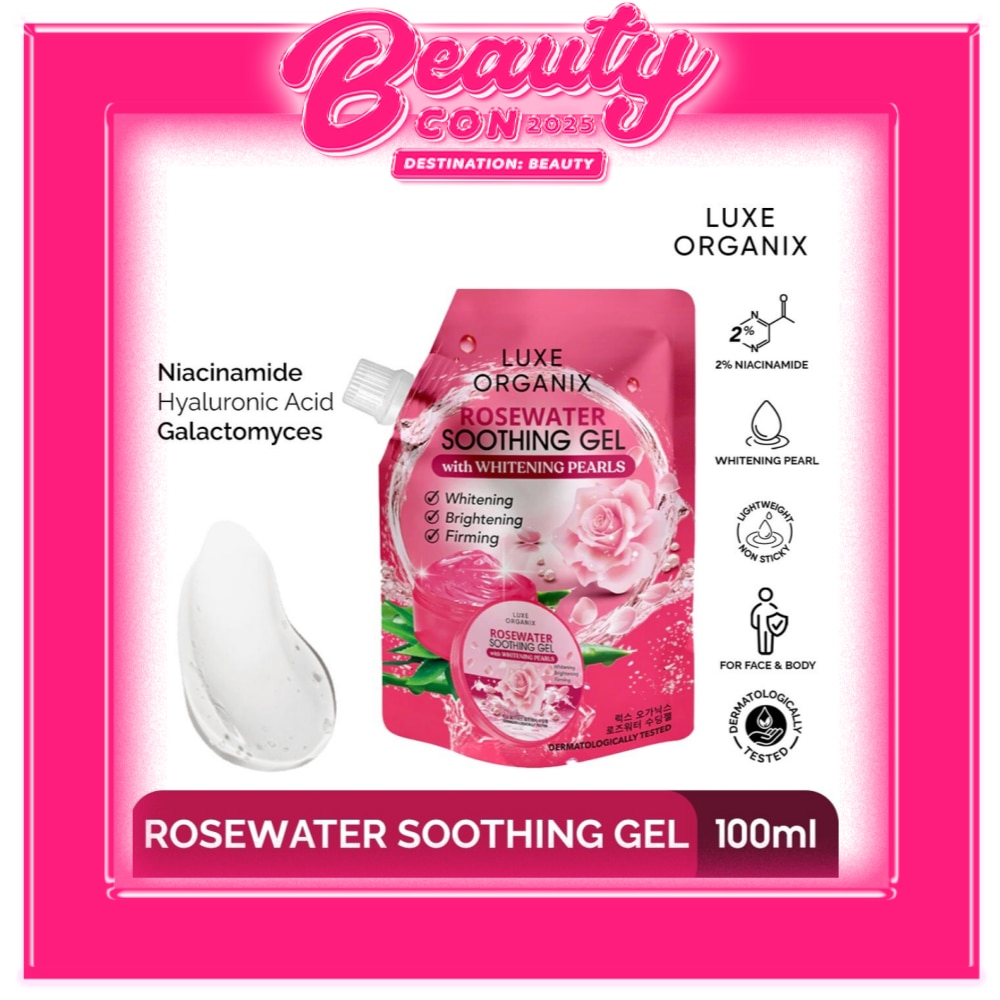 Luxe Organix Rosewater Soothing Gel 100ml