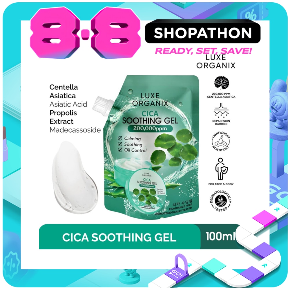 Luxe Organix Cica Soothing Gel 100ml image