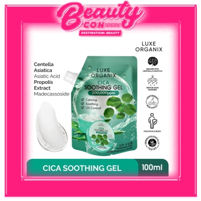 LUXE ORGANIX Luxe Organix Cica Soothing Gel 100ml