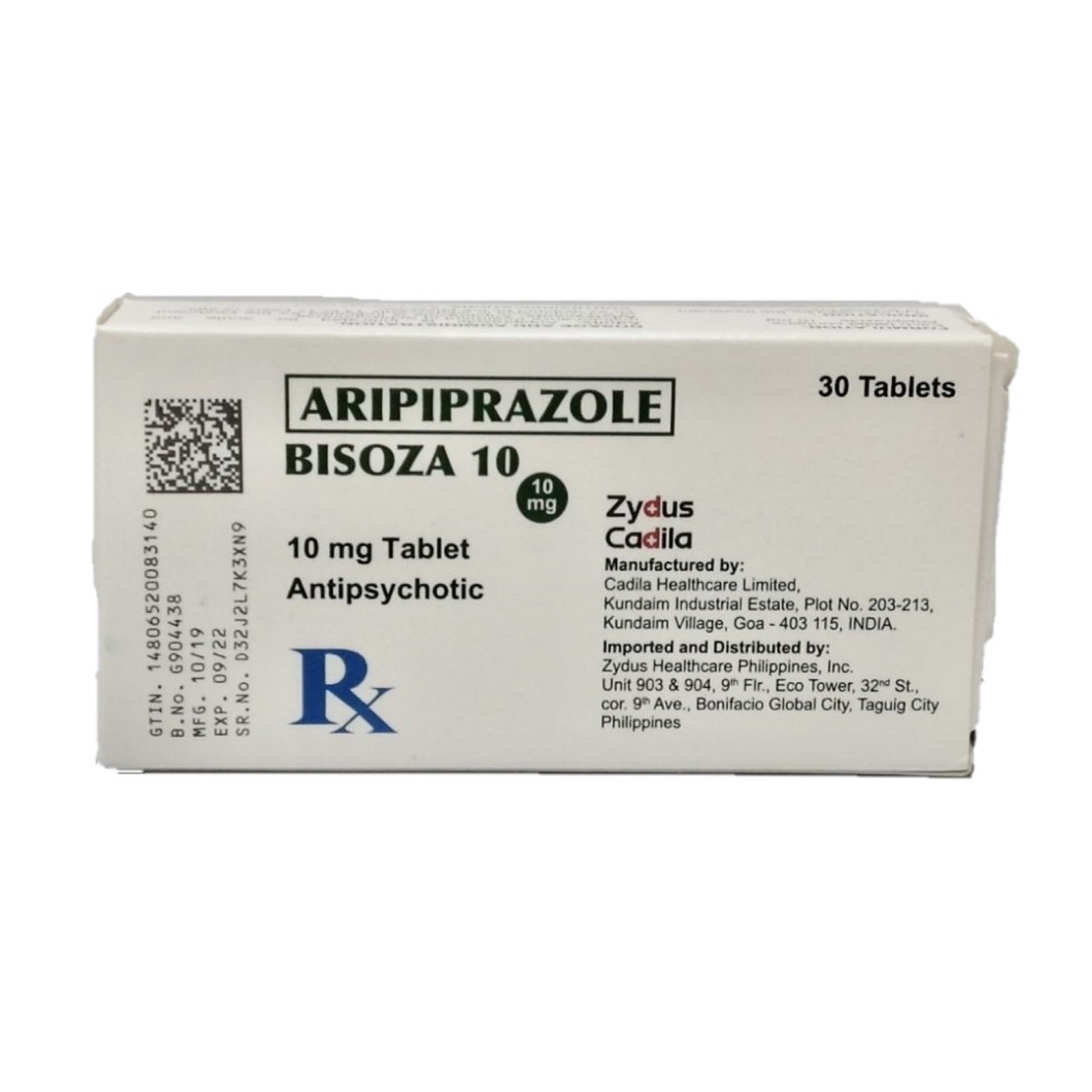 Aripiprazole 10Mg 1 Tablet [PRESCRIPTION REQUIRED]