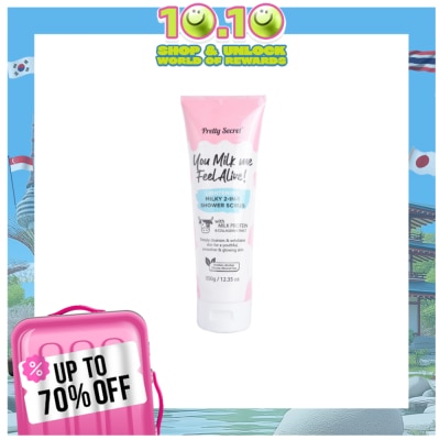 PRETTY SECRET Lightening Milky 2-in-1 Show Scrub 350g