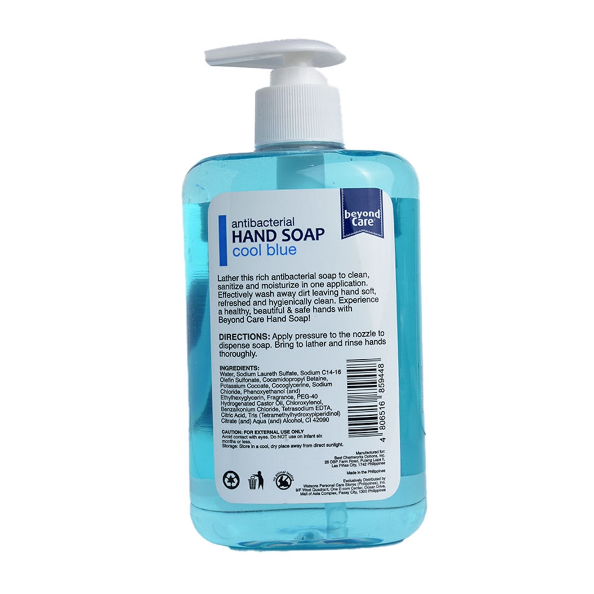 Antibacterial Hand Soap Cool Blue 500ml