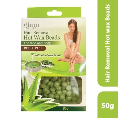 GLAMWORKS Hair Removal Hot Wax Beads Refill Pack 50G