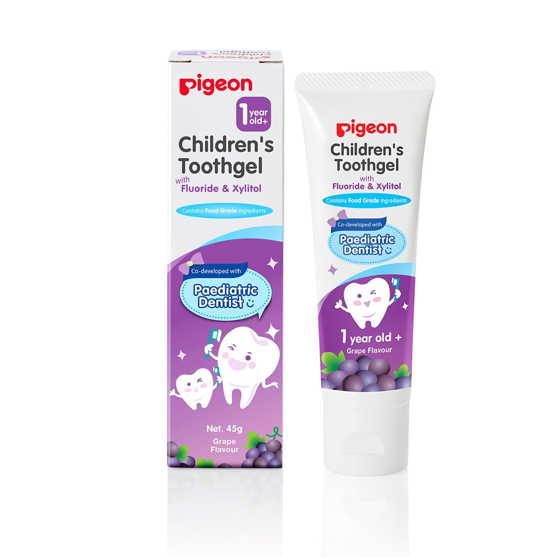 Pigeon Children's Toothgel Grape Flavour