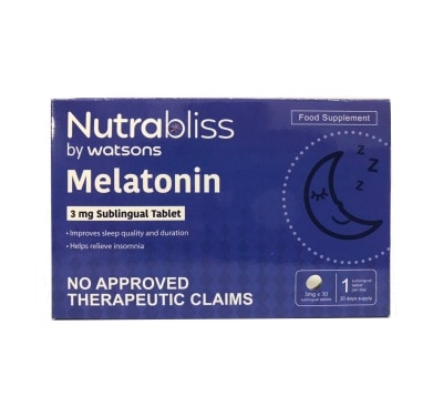 NUTRABLISS WS Melatonin 3mg 1 Tablet