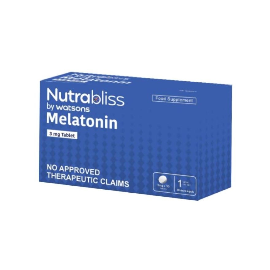 NUTRABLISS WS Melatonin 3mg (Sold Per Piece)