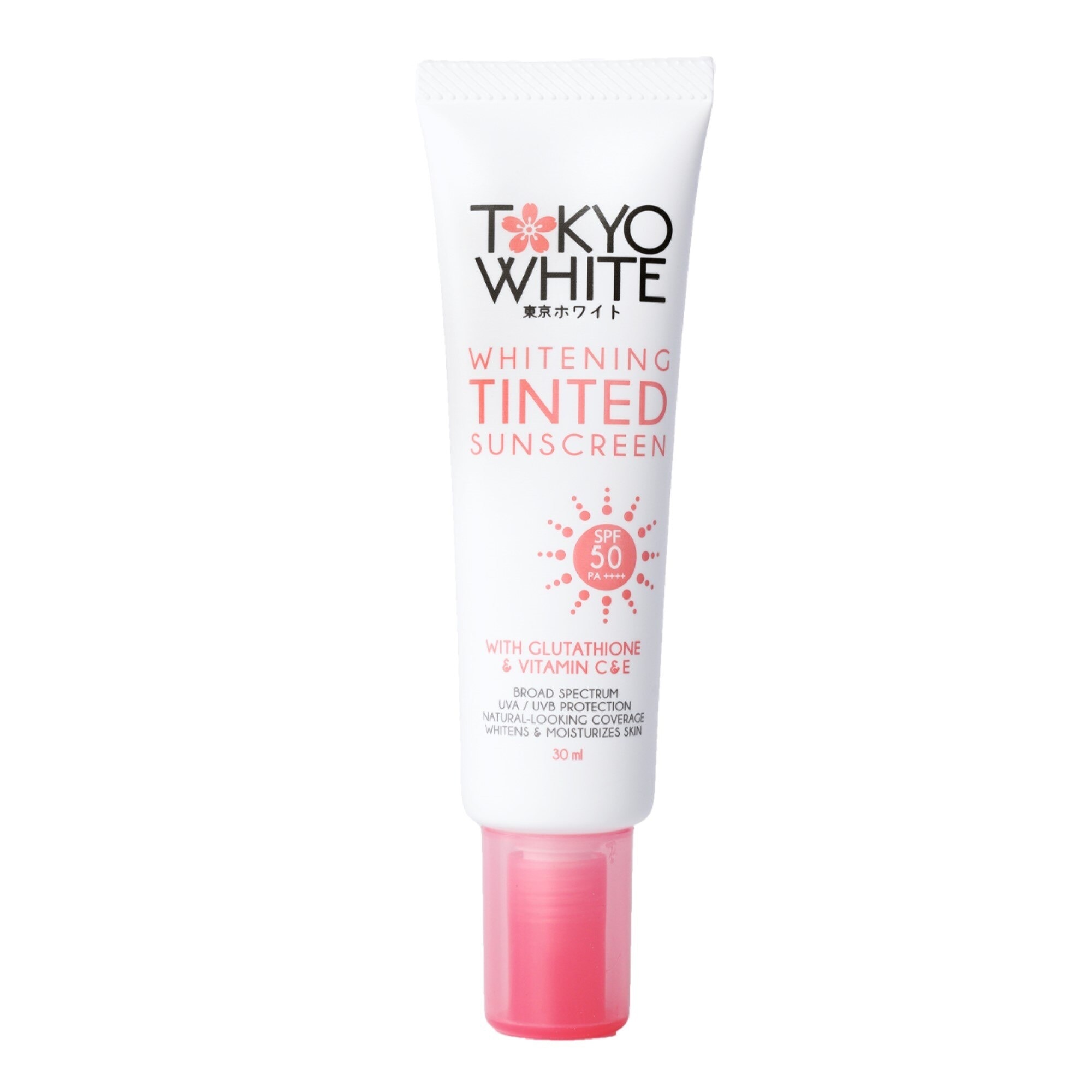 Whitening Tinted Sunscreen SPF 50 PA++++ 30ml