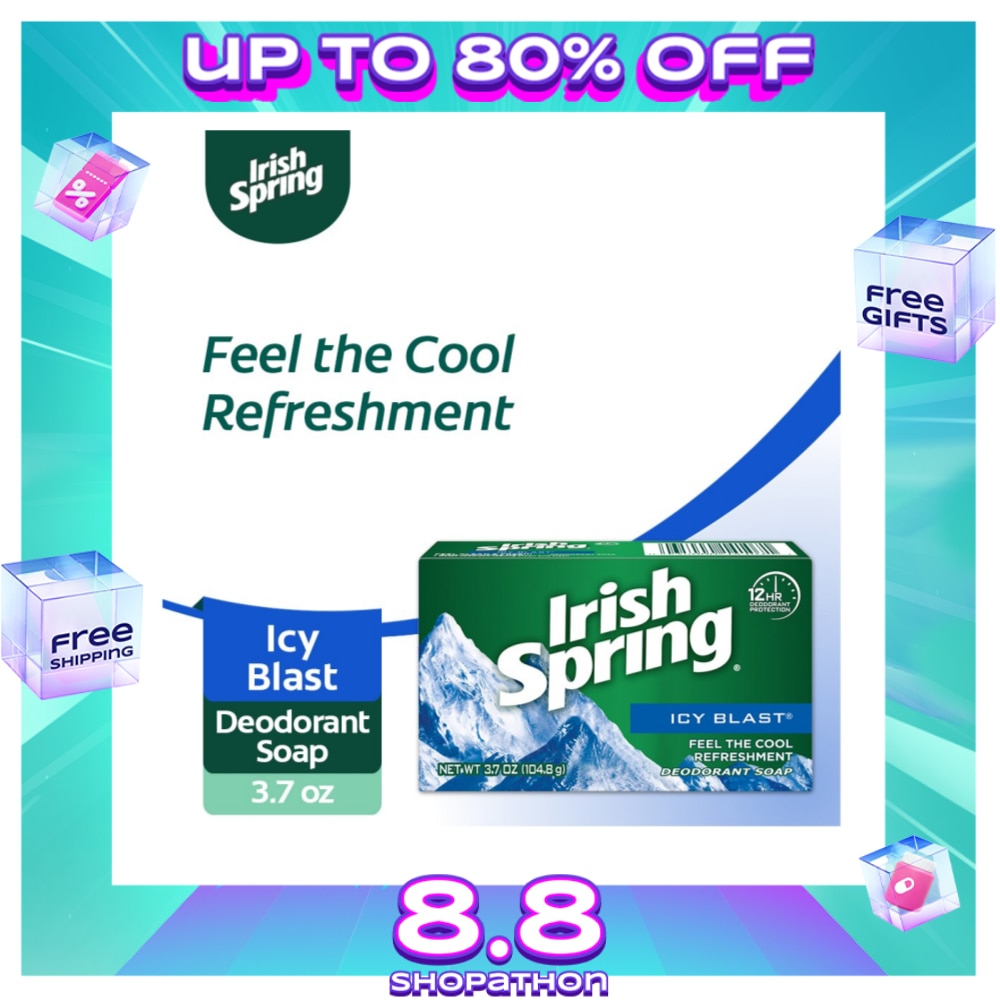 Icy Blast Bar Soap 104g Singles