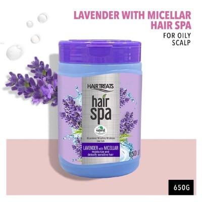 HAIR TREATS Hair Spa Lavender with Micellar 650g