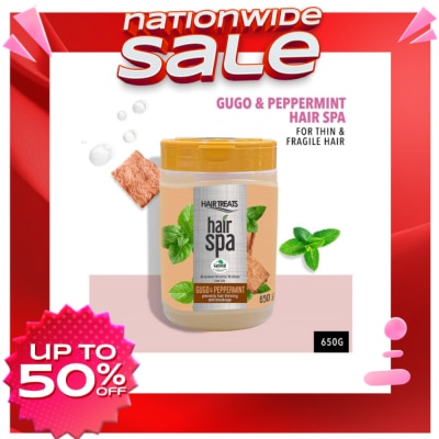 HAIR TREATS Hair Spa Gugo with Peppermint 650g