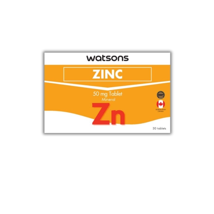 WATSONS GENERICS Zinc Citrate 1 Tablet Sold Per Piece (Expiry: Dec. 27, 2025)