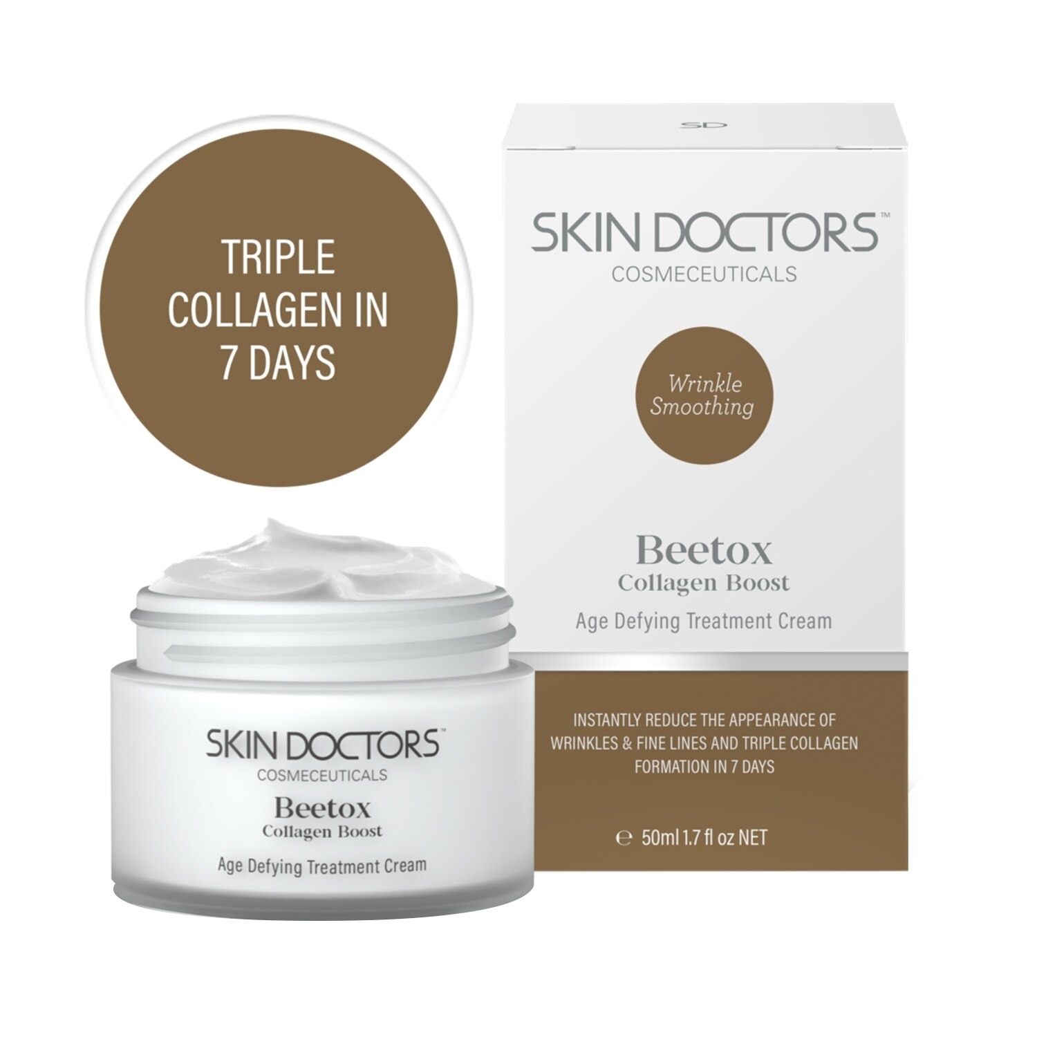 Beetox Collagen Boost Age Defying Treatment Cream 50ml