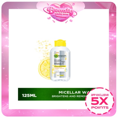 GARNIER - Micellar Cleansing Water Vitamin C 125ml