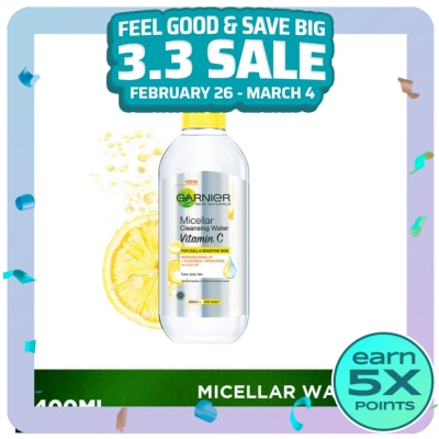 GARNIER Micellar Cleansing Water Vitamin C 400ml
