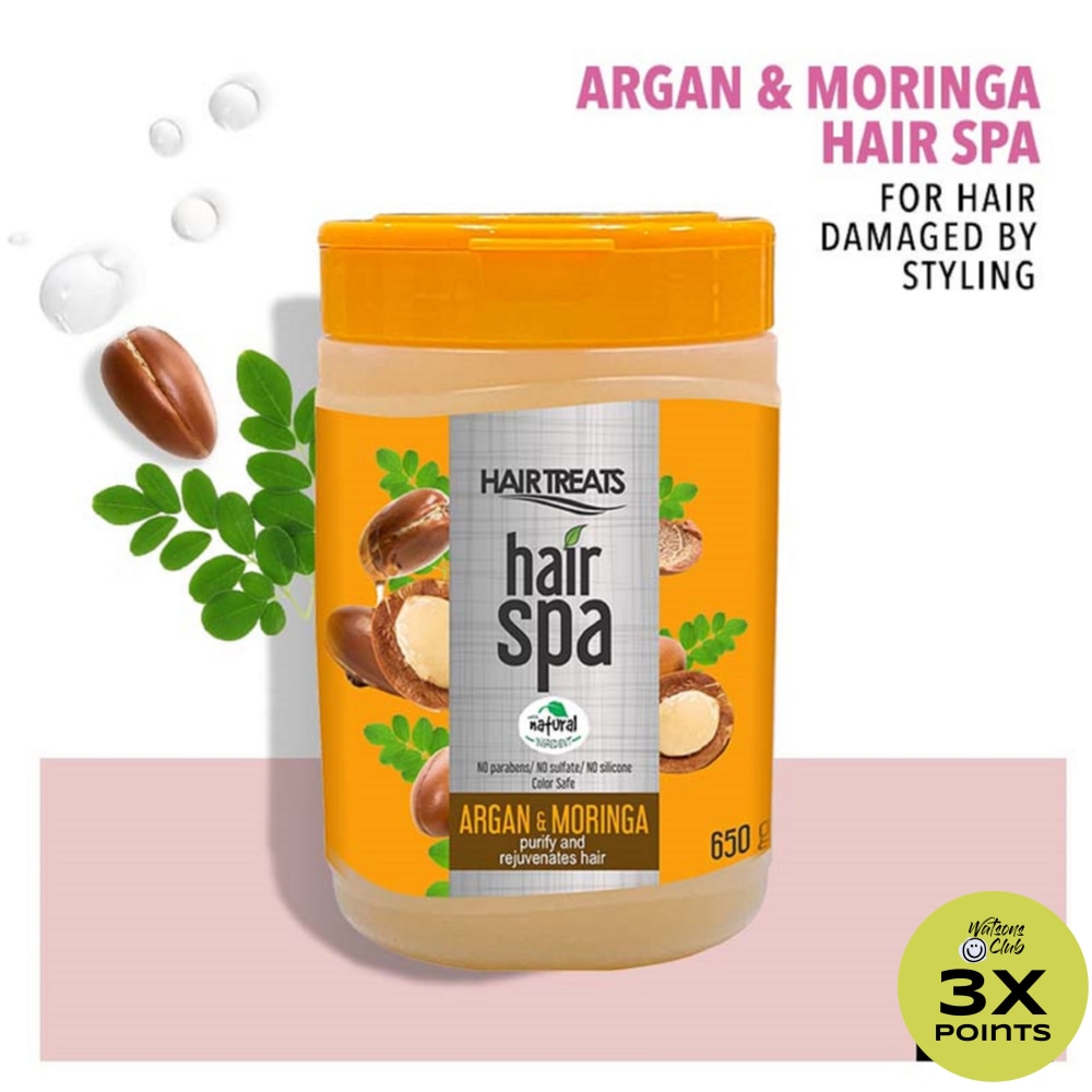 Hair Spa Argan with Moringa 650g