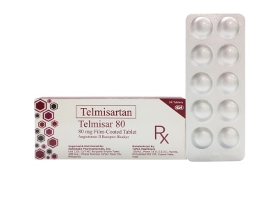 TELMISAR Telmisartan 80mg 1 Film Coated Tablet [PRESCRIPTION REQUIRED]