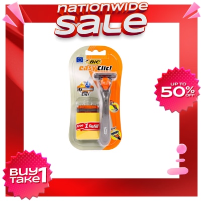 BIC Easy Clic 1 Handle + 1 Refill