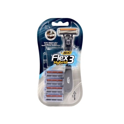 BIC Flex 3 Hybrid 1 Handle + 4 Catridges