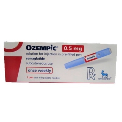 OZEMPIC Semaglutide Solution for Injection 0.5mg /0.37ml [Prescription Required] Available In Click & Collect Express Only