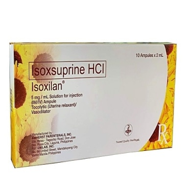 ISOXILAN Isoxilan Solution For Injection Ampule 5Mg Ml X 10 [PRESCRIPTION REQUIRED]