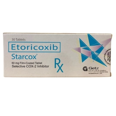 STARCOX Etoricoxib 120Mg Film-Coated 1 Tablet [PRESCRIPTION REQUIRED]