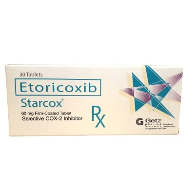 STARCOX Etoricoxib 60Mg Film-Coated 1 Tablet [PRESCRIPTION REQUIRED]