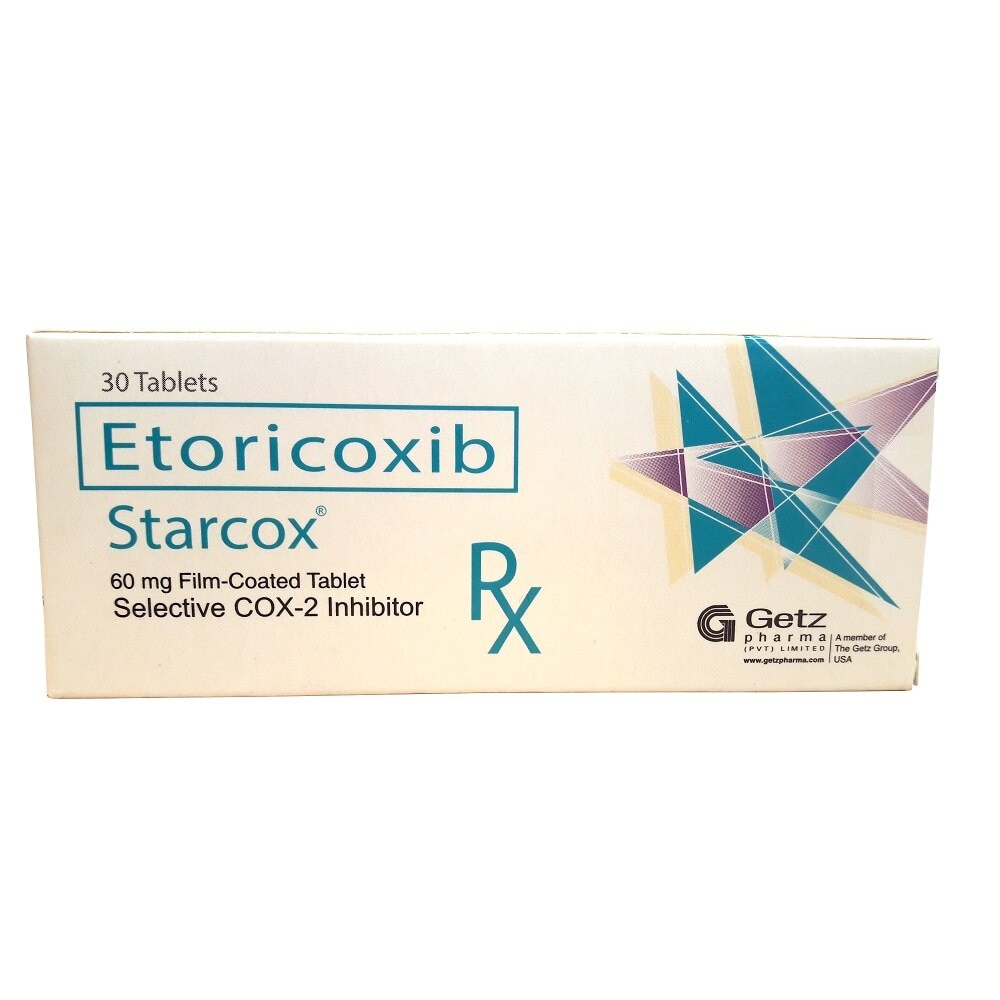 Etoricoxib 60Mg Film-Coated 1 Tablet [PRESCRIPTION REQUIRED]