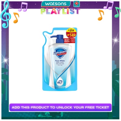 SAFEGUARD SAFEGUARD Bodywash White 620ml Refill