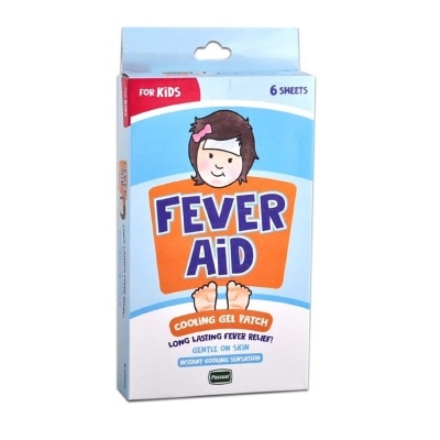 FEVER AID Cooling Gel Patch For Kids 6s