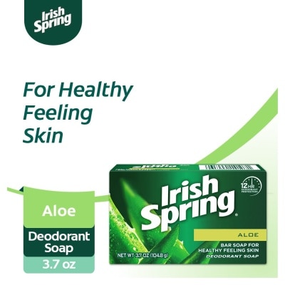 IRISH SPRING Aloe Bar Soap 104g Singles