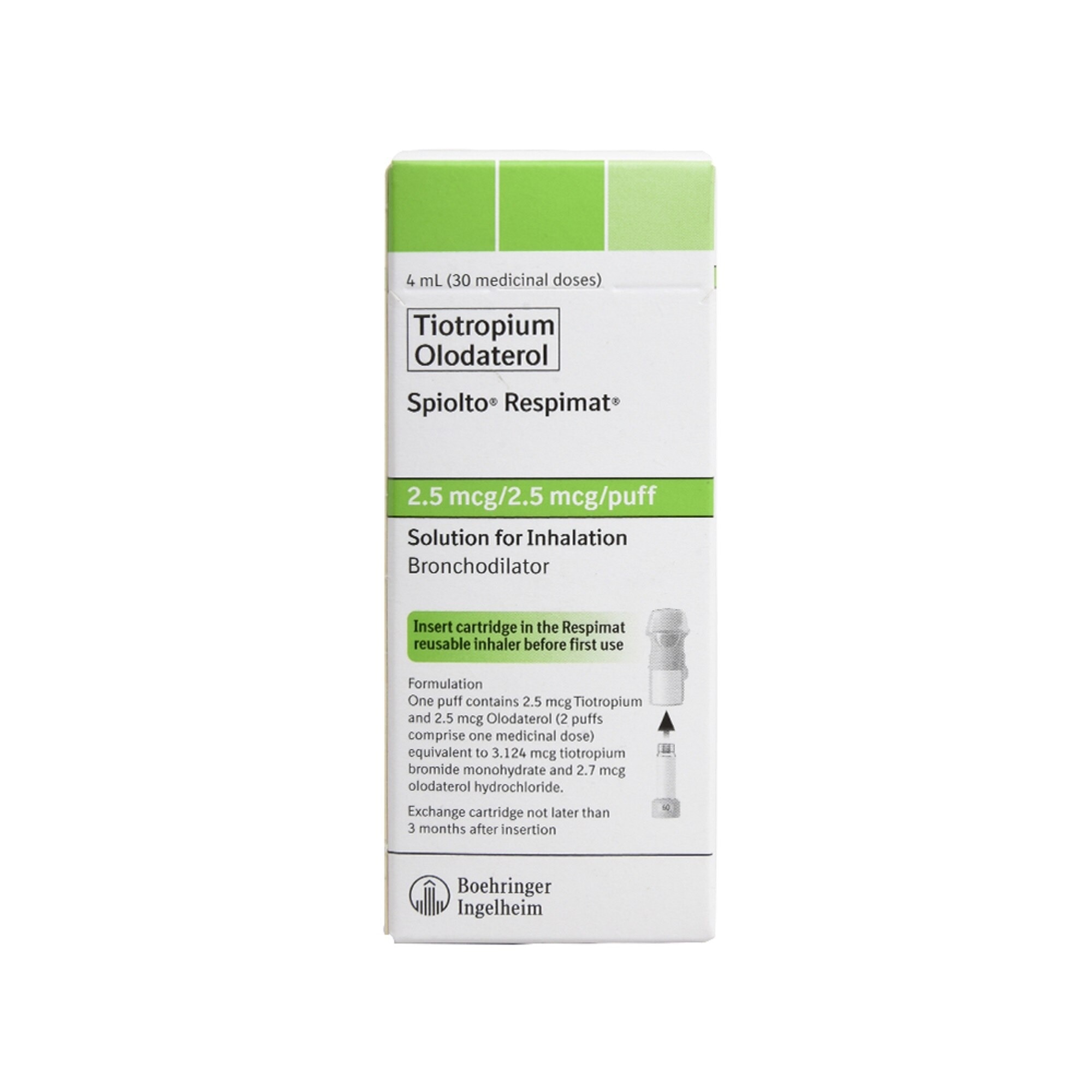 Tiotropium Bromide Olodaterol Hydrochloride [Prescription Required]