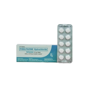 ACTAZONE Pioglitazone Hcl 30Mg 1 Tablet [Prescription Required]