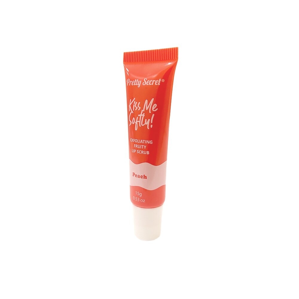 PRETTY SECRET Exfoliating Lip Scrub Peach 15g