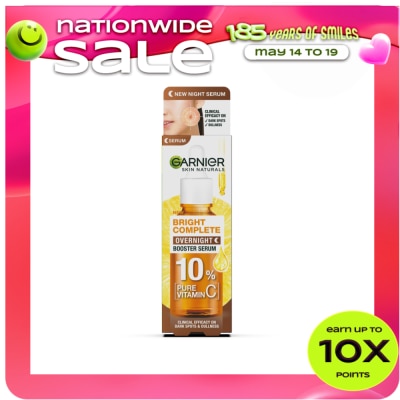 GARNIER - Garnier Bright Complete Overnight Serum 30Ml