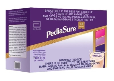 PEDIASURE 1-3 Vanilla 2.4kg