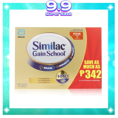 SIMILAC Gainschool HMO Above 3 Years Old 2.4kg