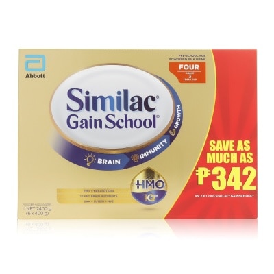 SIMILAC Gainschool HMO Above 3 Years Old 2.4kg