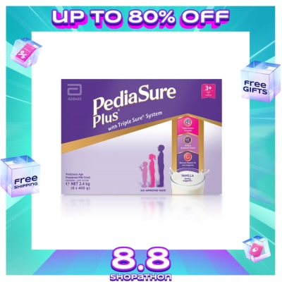 PEDIASURE Plus Vanilla 6X400g