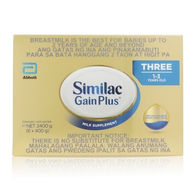 SIMILAC GainPlus HMO 1-3 Years Old 2.4kg