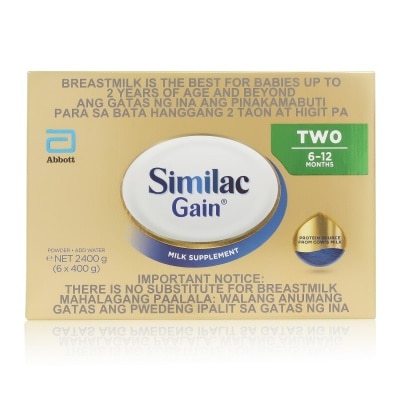 SIMILAC Gain HMO 6-12 Months 2.4kg